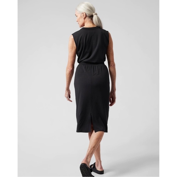 Athleta Santorini Dress Sz S Black - Picture 2 of 10